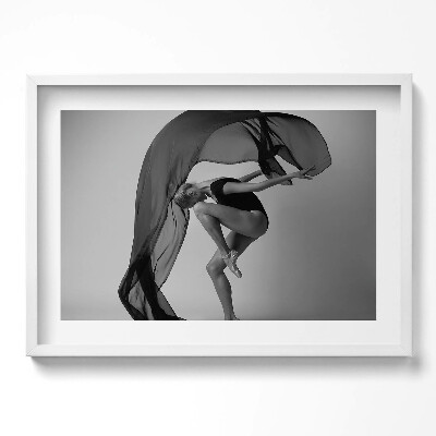 Obraz v rámu moderní Fotografie tančícího tanečníka