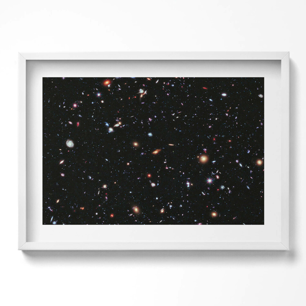 Obraz v rámu moderní Foto NASA - hvězdný prostor