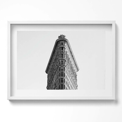 Obraz v rámu moderní Symetrická budova