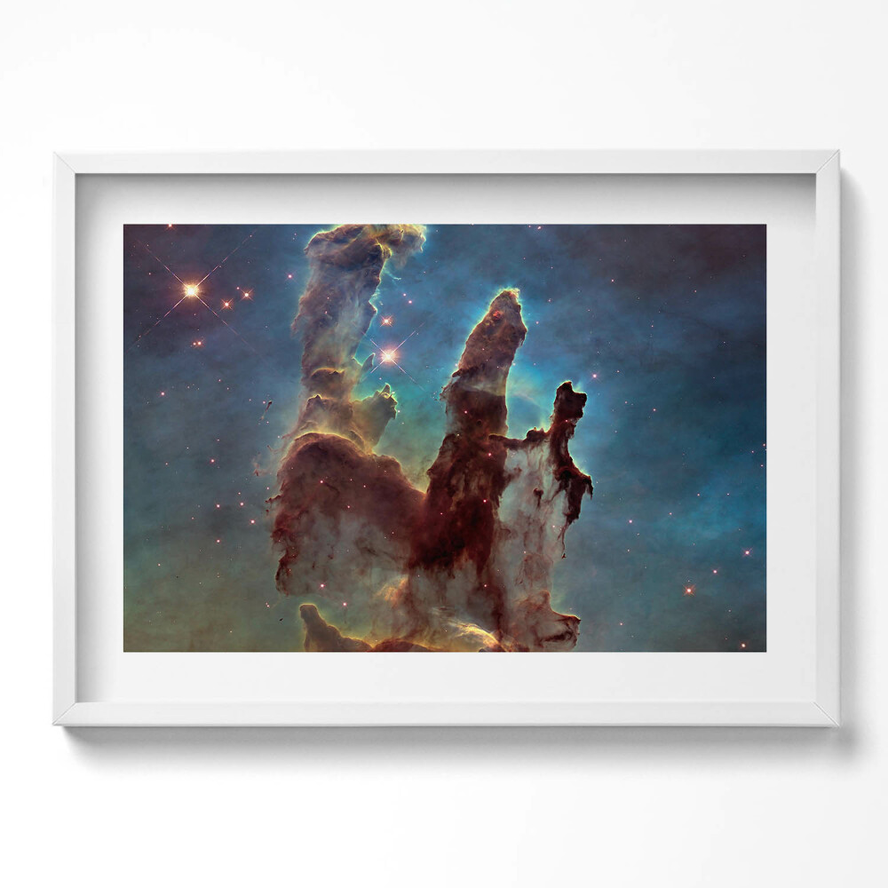 Obraz v rámu moderní Vesmírná fotka NASA