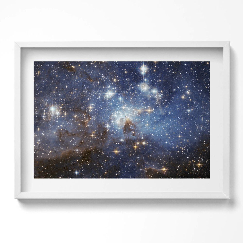 Obraz v rámu moderní Nebe a hvězdy kosmos