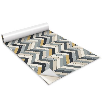 Samolepící fólie na nábytek Kompozice parket ve tvaru rybí kosti