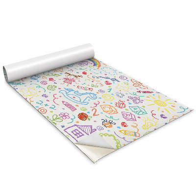 Samolepící tapeta na nábytek Dětské kresby