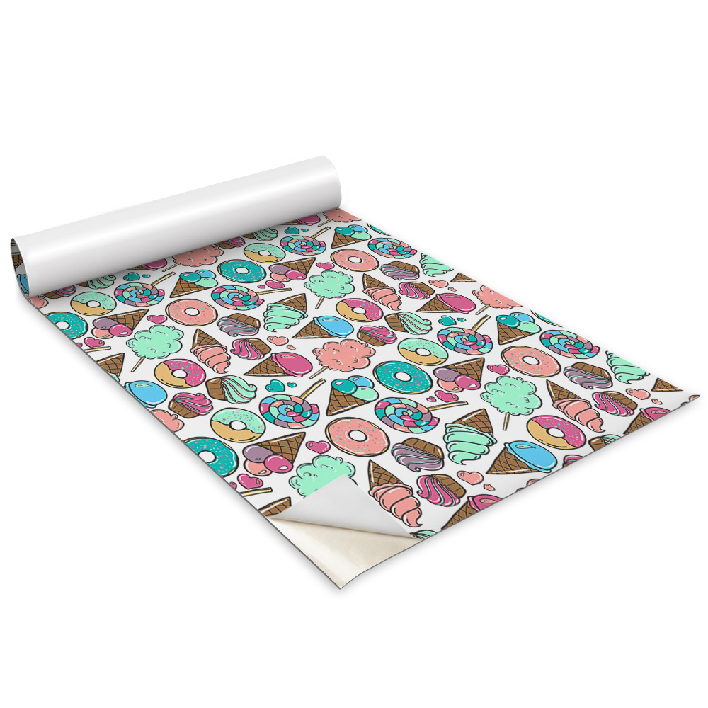 Tapeta na nábytek Kresba sladkostí