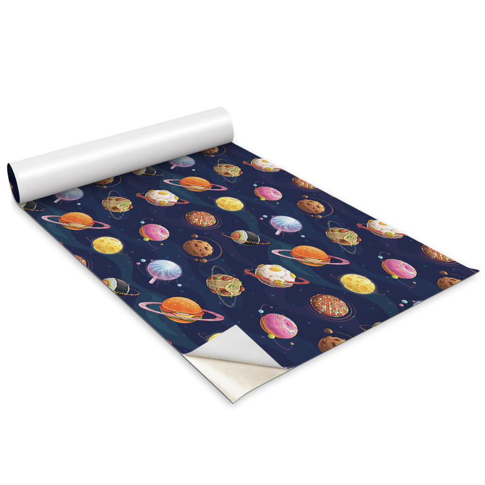 Tapeta na skříň Kreslení planet