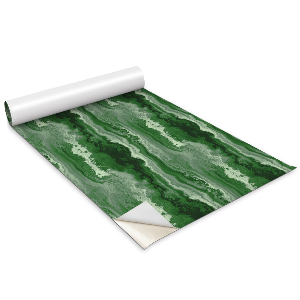 Samolepící tapeta na nábytek Motiv zeleného mramoru