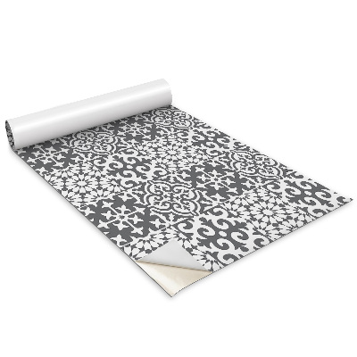 Samolepící fólie na nábytek Šedé dlaždice s portugalským motivem