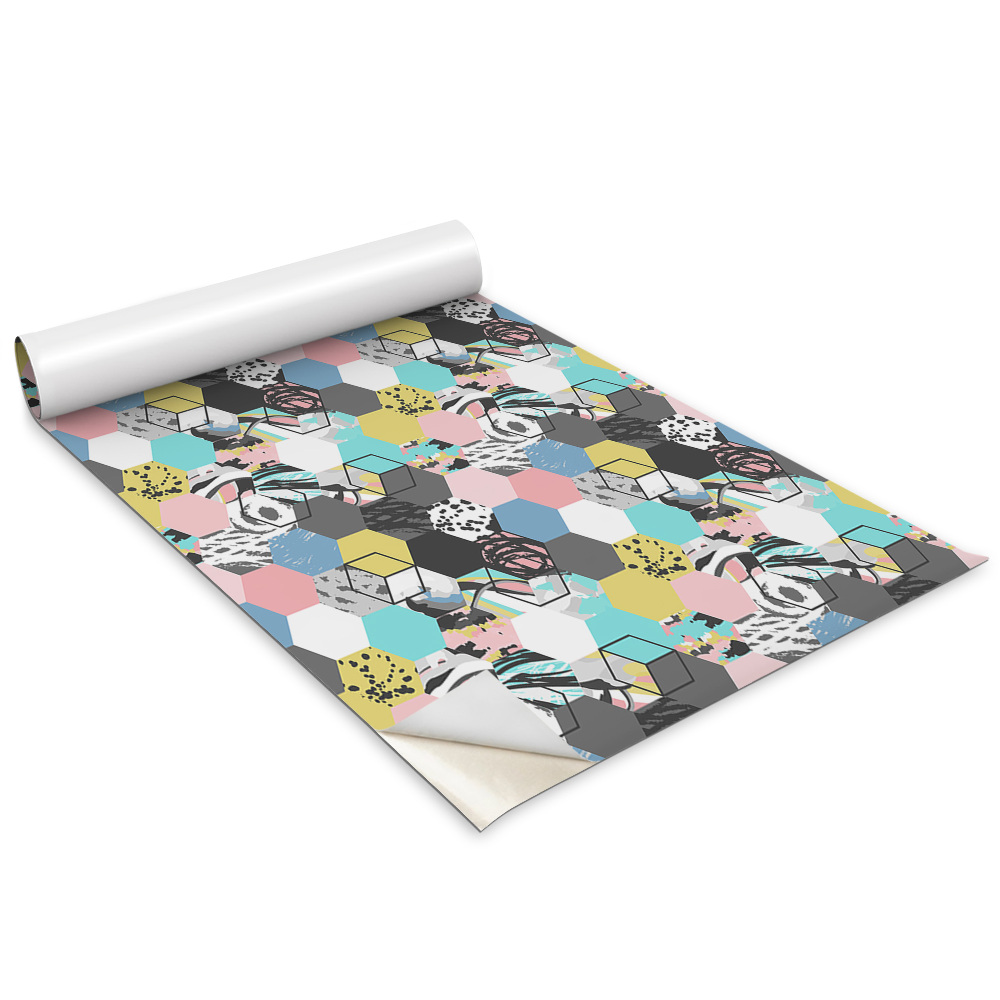 Samolepící fólie na nábytek Abstraktní kostky