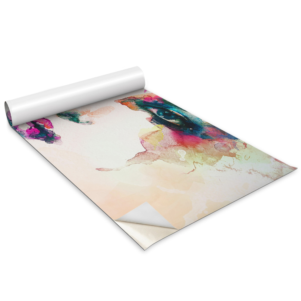 Samolepící tapeta na nábytek Malovaný obličej