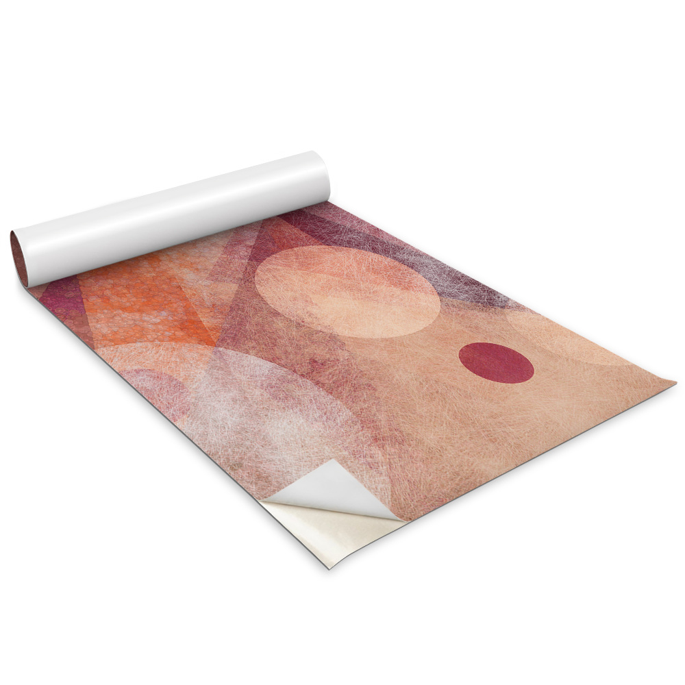 Samolepící fólie na nábytek Kruhy a čtverce