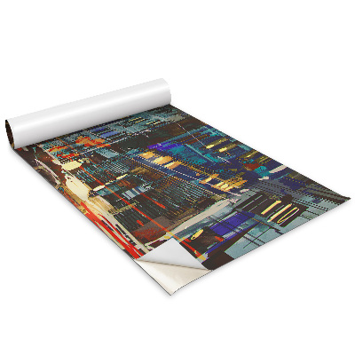 Tapeta na skříň Přeplněné noční město