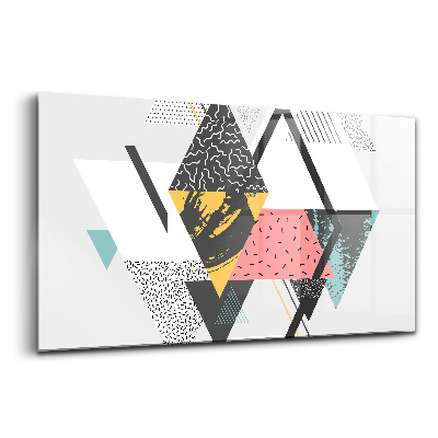 Obraz na skle Geometrický vzor