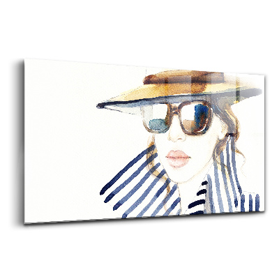 Luxusní skleněný obraz Móda posledních dnů letní dovolené