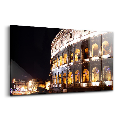 Skleněný obraz na stěnu Koloseum Řím
