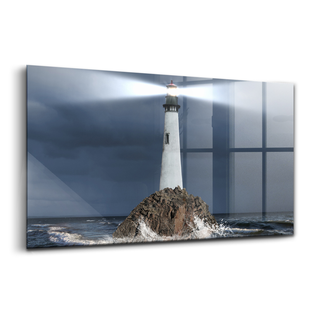 Obraz na skle Maják