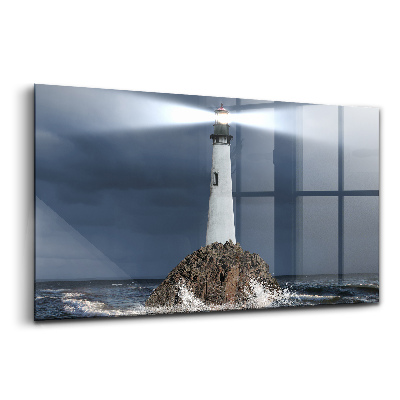 Obraz na skle Maják