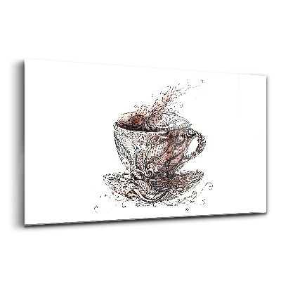 Obraz ze skla Šálek kávy