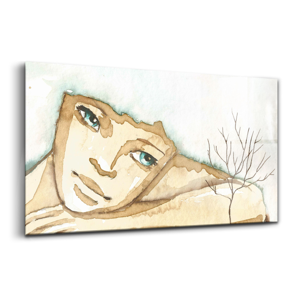 Obraz na skle Portrét ženy