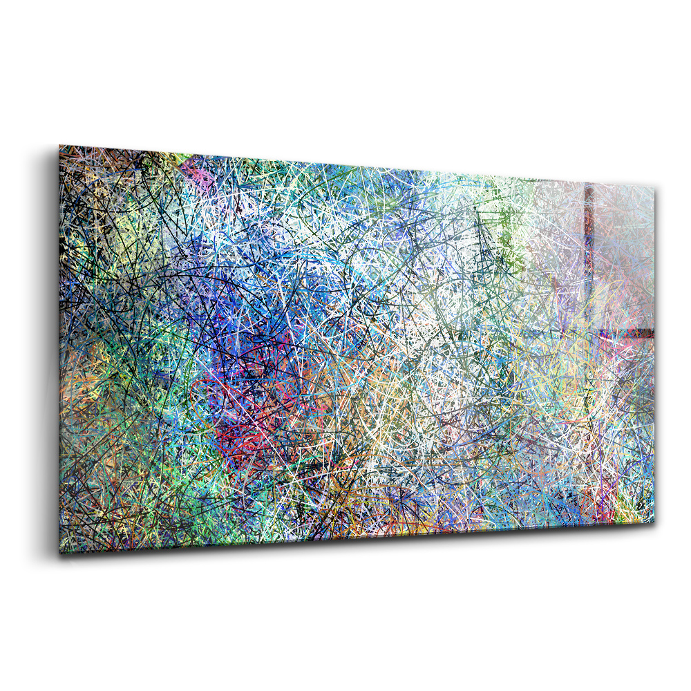 Obraz na skle Výraz abstraktní emoce