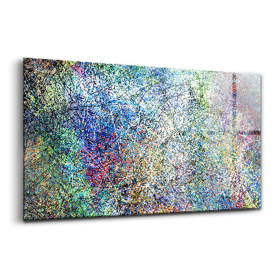 Obraz na skle Výraz abstraktní emoce