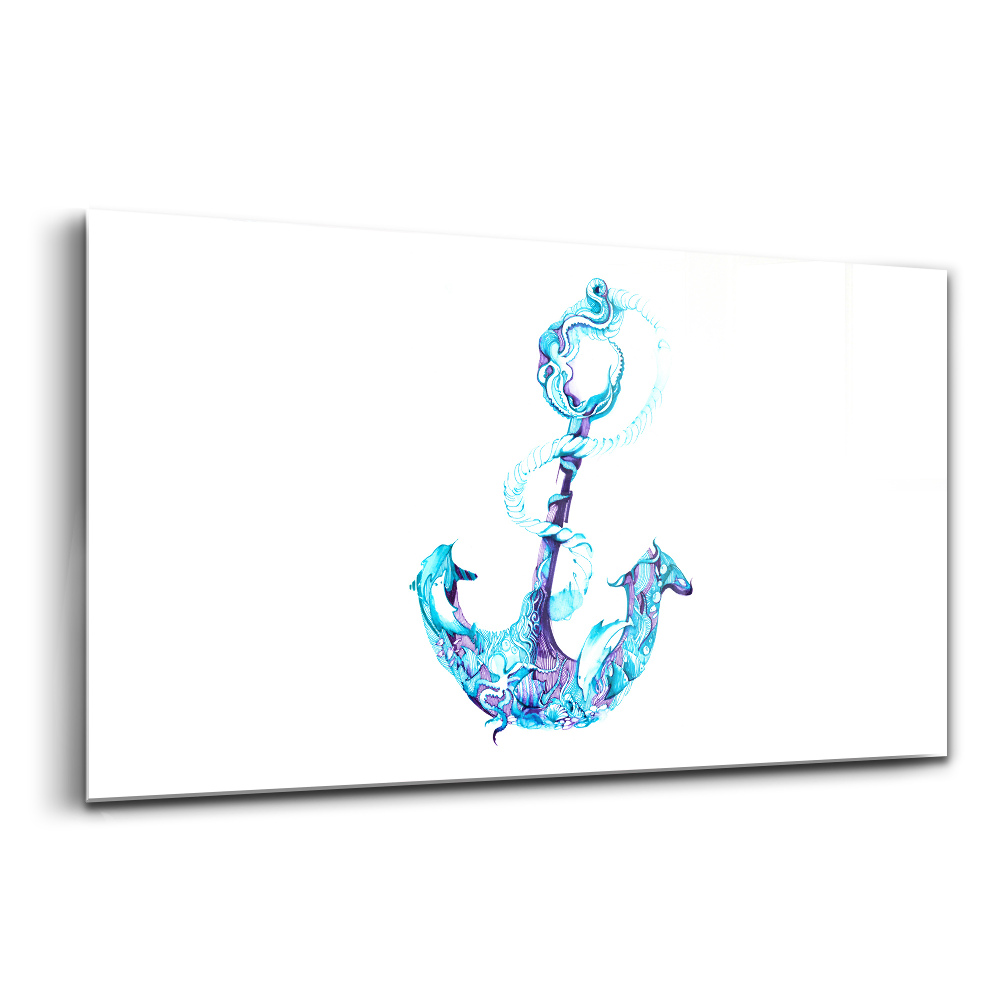 Skleněný obraz na stěnu Mořská kotva