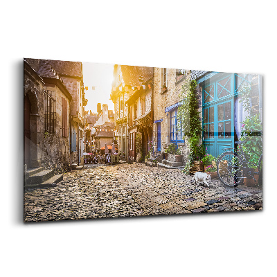Skleněný obraz na stěnu Staré město
