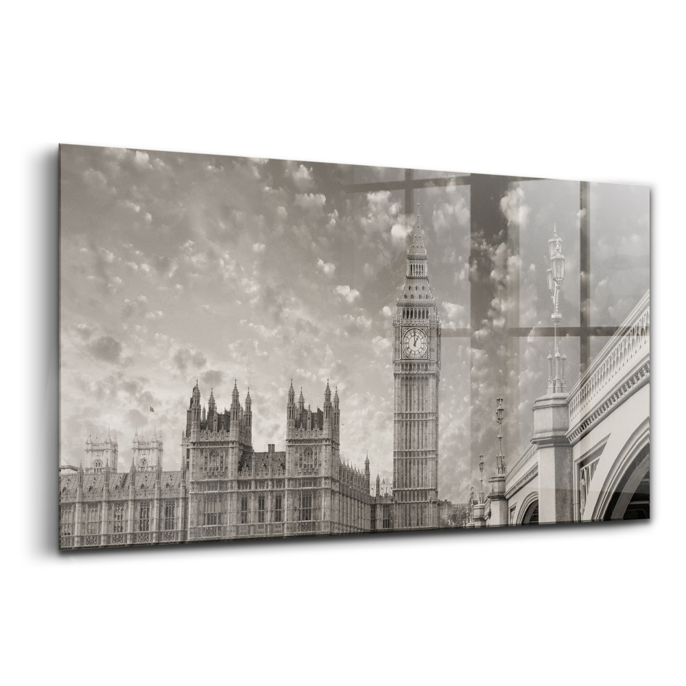Skleněný obraz Londýn Anglie big ben