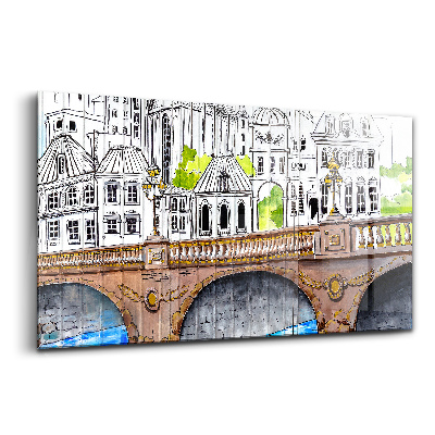 Obraz ze skla Graffiti městská kultura Francie