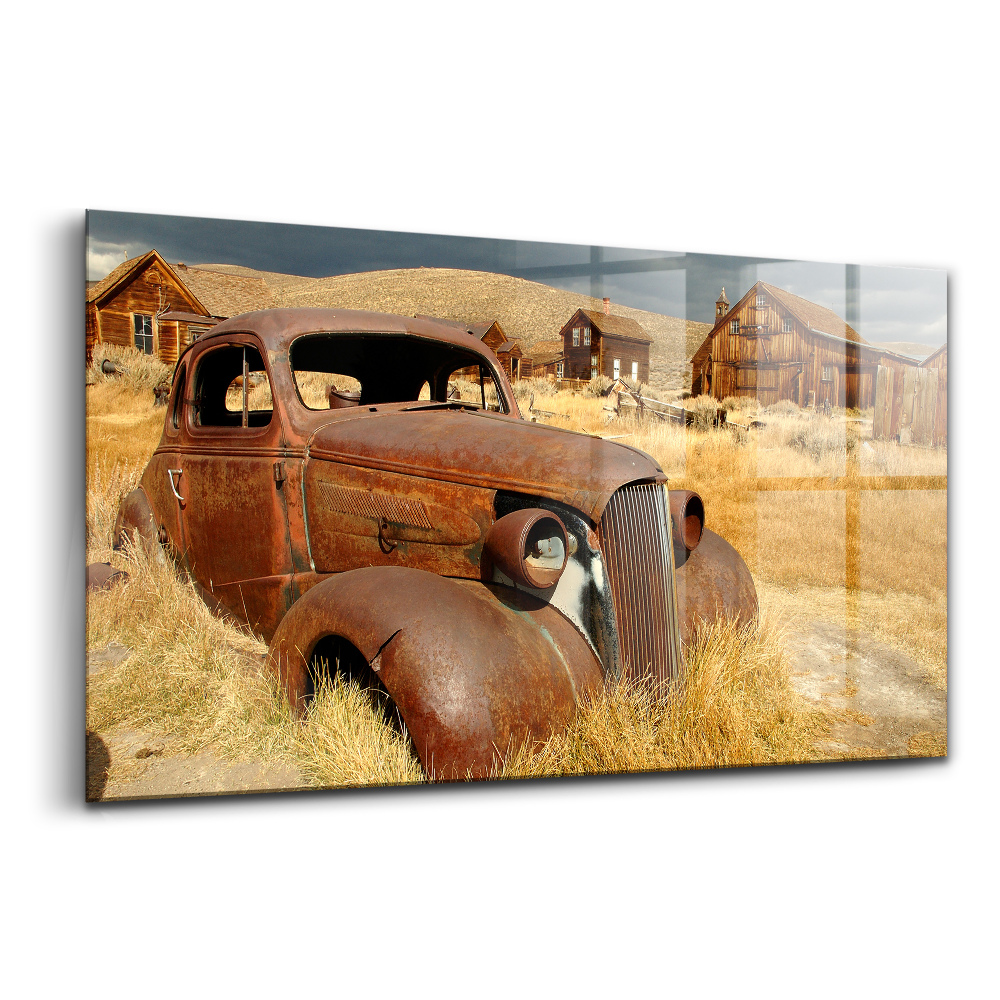 Skleněný obraz na stěnu Státní park Bodie