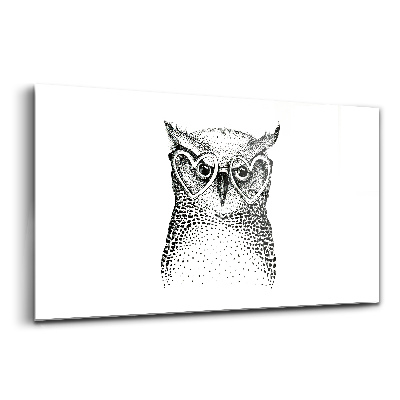 Skleněný obraz na stěnu Ručně kreslené ilustrace