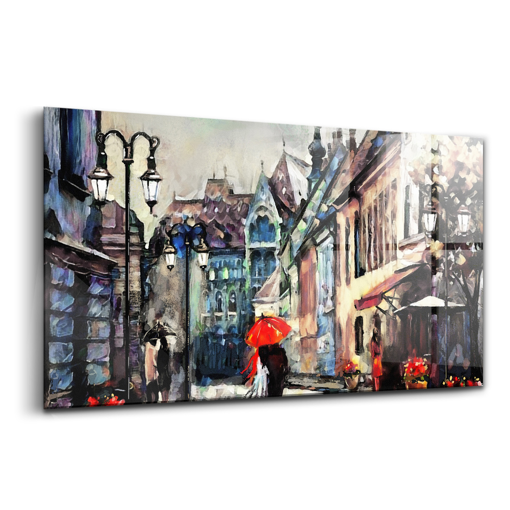 Skleněný obraz na zeď Architektura města