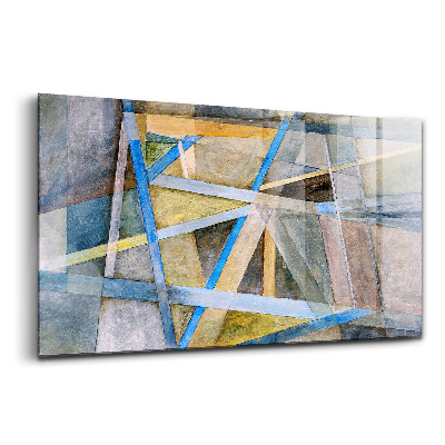 Skleněný obraz na stěnu Impresionistická malba