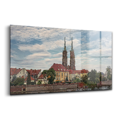 Obraz na skle Kostel ve Vratislavi