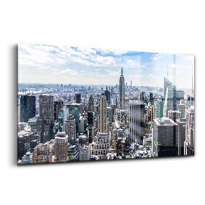 Obraz ze skla Empire state building New York