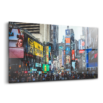 Obraz ze skla Times Square v New Yorku