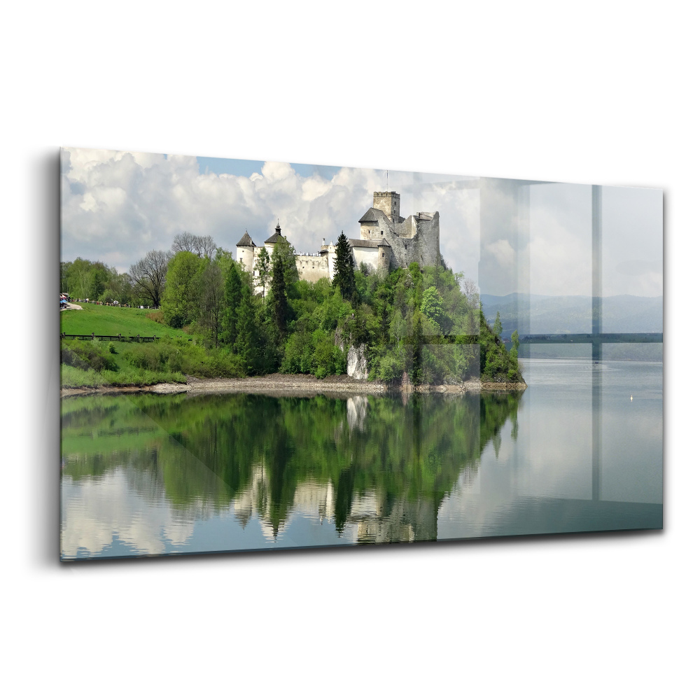 Skleněný obraz Zámek v Niedzici