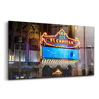 Luxusní skleněný obraz Divadlo Ej Capitan v Los Angeles