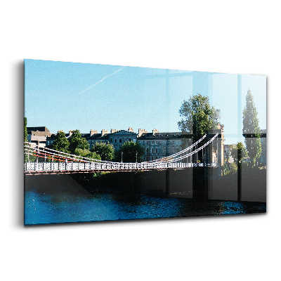 Skleněný obraz na zeď Southportland st Visutý most