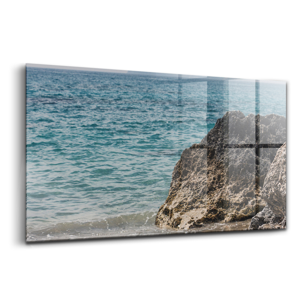 Skleněný obraz Pohled na Středozemní moře