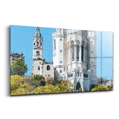Skleněný obraz na zeď Bazilika Notre Dame