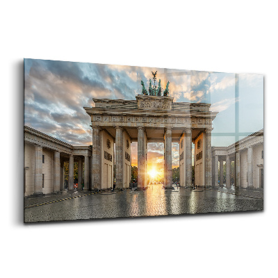 Obraz ze skla Braniborská brána v Berlíně