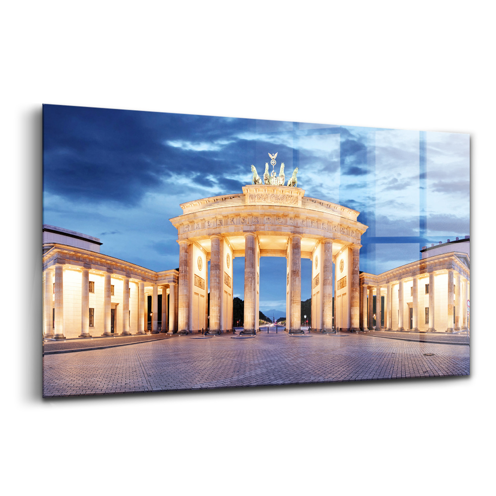 Skleněný obraz na stěnu Braniborská brána v Německu