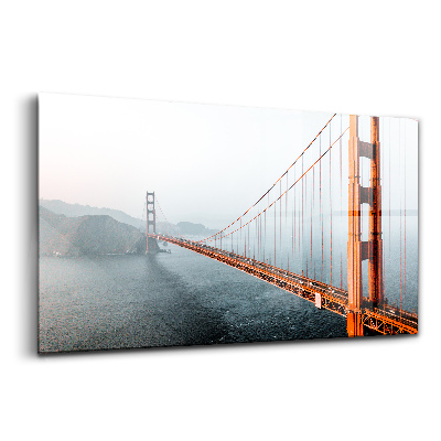 Skleněný obraz Most Golden Gate v San Franciscu