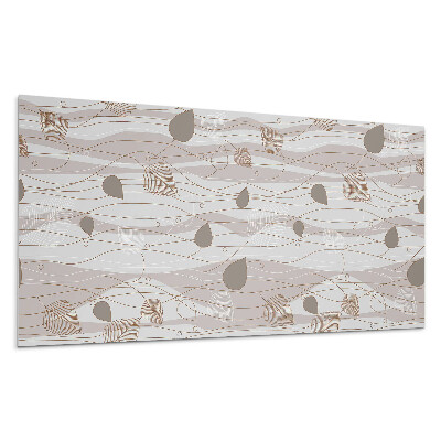 Pvc obkladový panel Listový vzor na vlnách