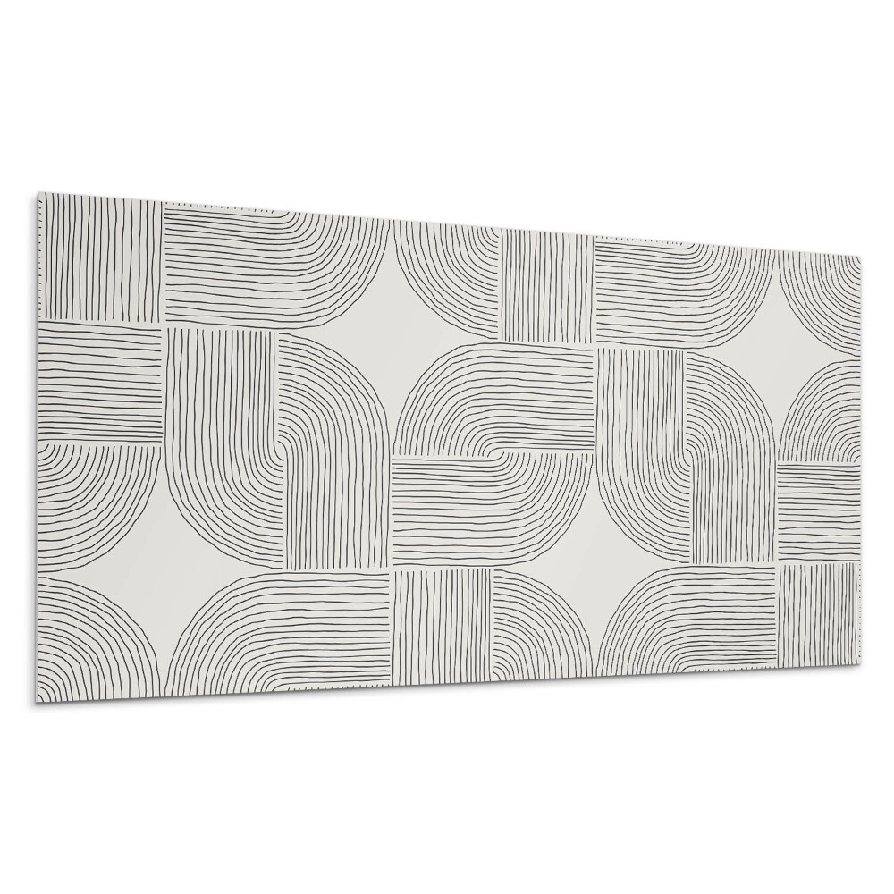 Pvc obkladový panel Geometrické linie v rozvržení