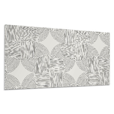 Pvc obkladový panel Geometrické linie v rozvržení