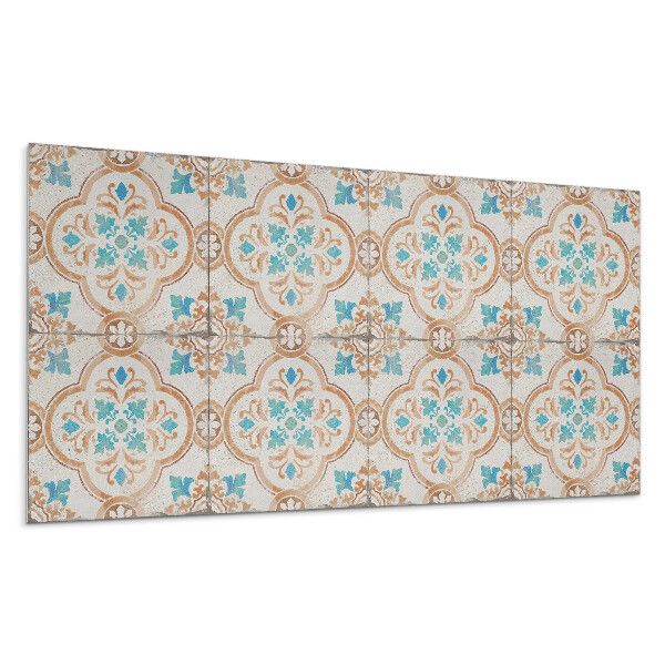 Panel na zeď Dekorativní motiv s květinami