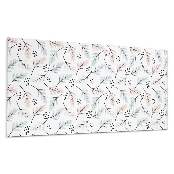 Nástěnný panel Jemný rostlinný vzor