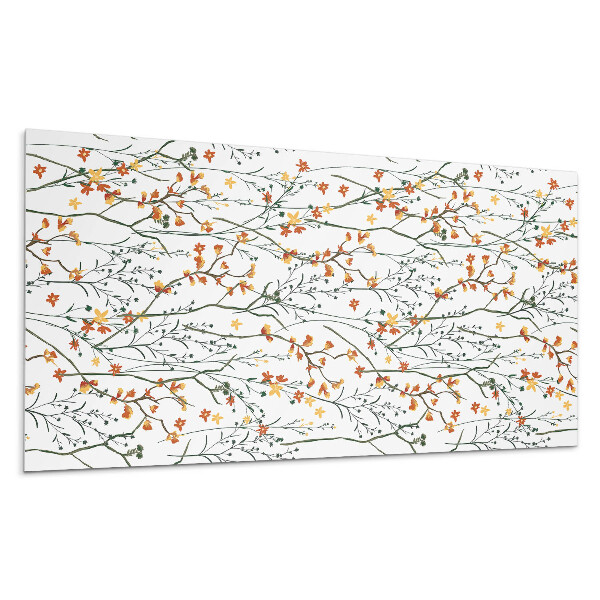 Pvc obkladový panel Květinový vzor na pozadí