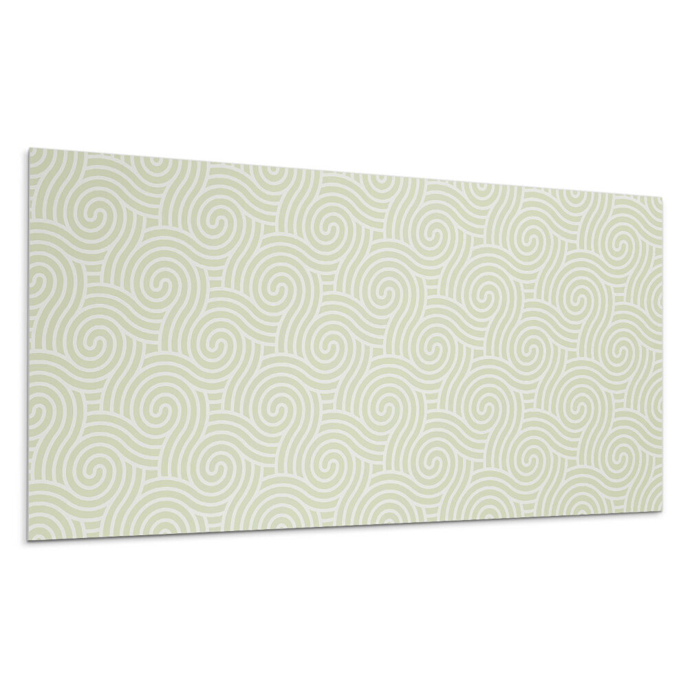 Nástěnný panel Vlny ve spirálovém vzoru